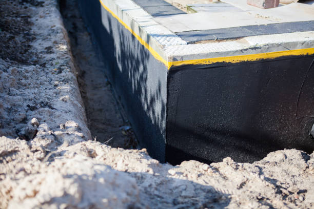 Professional Crawl Space Encapsulation technician working in Larsen, WI